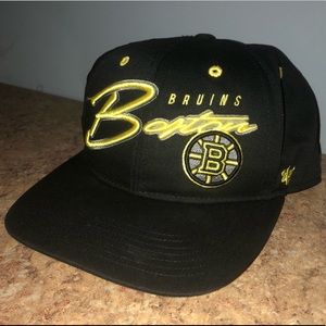47 Brand Snapback Boston Bruins Hat